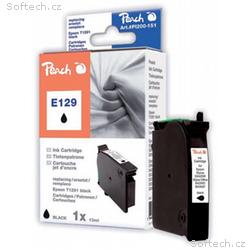 PEACH kompatibilní cartridge Epson T1291, Black, 1