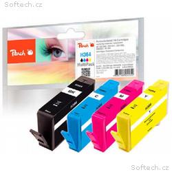 PEACH kompatibilní cartridge HP No.364, new chip, 