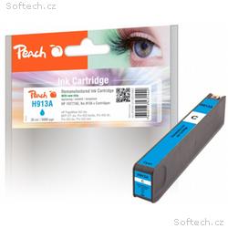 PEACH kompatibilní cartridge HP No. 913A, azurová,