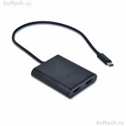 i-Tec USB-C 3.1 na Dual HDMI video adaptér, 2x HDM