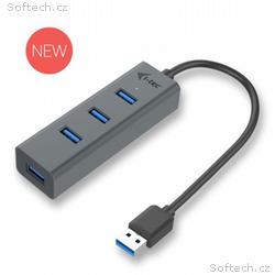 i-Tec USB 3.0 Metal pasivní 4 portový HUB bez napá