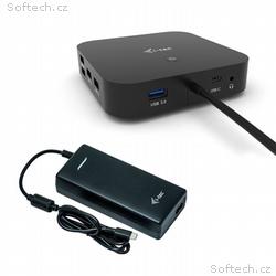 i-tec USB-C Dual Display Docking Station with Powe
