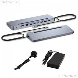 I-tec USB-C Metal Ergonomic 3x 4K Display Docking 