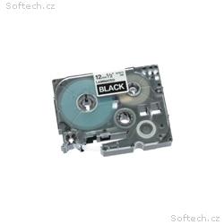 Brother - TZe-335, černá, bílá (12mm Laminované)