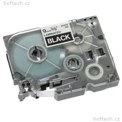 Brother - TZe-325, černá, bílá (9mm Laminované)