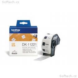 Brother - DK-11221 (papírové, čtvercové, 23 mm - 4