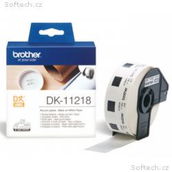 Brother - DK 11218 (papírové, kulaté, průměr 24 mm