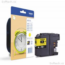 Brother LC-125XLY (inkoust yellow, 1200 str.@ 5% d