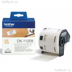 Brother - DK-11209 (papírové, úzké adresy - 800ks)