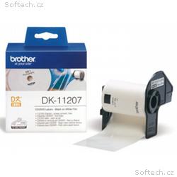 Brother - DK-11207 (papírové, CD, DVD štítek-100 k