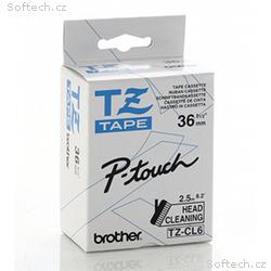 Brother - TZe-CL6, čistící kazeta 36mm