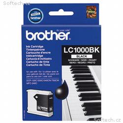 Brother LC-1000Bk (ink. černý, 500 str. @ 5%) pro 