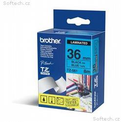 Brother - TZe-561 modrá, černá (36 mm)