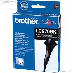 Brother LC-970BK (inkoust černý, 350 str.@ 5%, dra