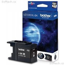 Brother LC-1280XLBk (ink. černý, 2400 str. @ 5%)