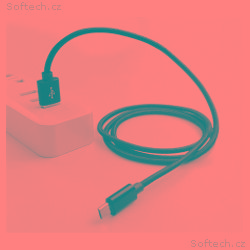 Crono kabel USB 2.0 - USB-C 1m, černý, standart