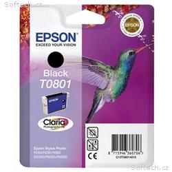 EPSON cartridge T0801 black (kolibřík)