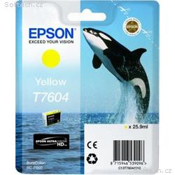 EPSON cartridge T7604 Yellow (kosatka)