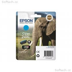Epson Singlepack Cyan 24XL Claria Photo HD Ink
