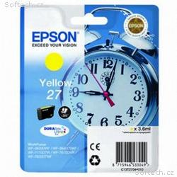 Epson Singlepack Yellow 27 DURABrite Ultra Ink