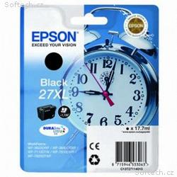 EPSON cartridge T2711 black (budík) XL