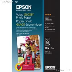 EPSON paper 10x15 - 183g, m2 - 100 sheets - value 