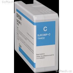 EPSON cartridge T44C2 cyan (C6500, C6000)