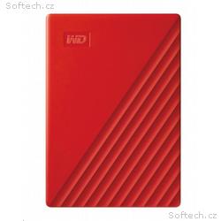 WD My Passport portable 4TB Ext. 2.5" USB3.0 Red