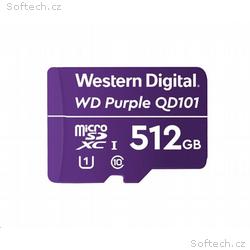 WD MicroSDXC karta 512GB Purple WDD512G1P0C Class 