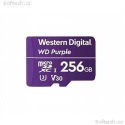 WD MicroSDXC karta 256GB Purple WDD256G1P0C Class 