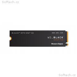 WD BLACK SSD NVMe 500GB PCIe SN 770, Gen4 8 Gb, s,