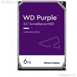 WD PURPLE PRO WD64PURZ 6TB SATA, 600 256MB cache, 