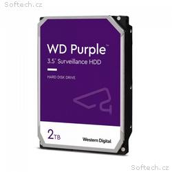 WD PURPLE WD23PURZ 2TB SATA, 600 256MB cache, Low 