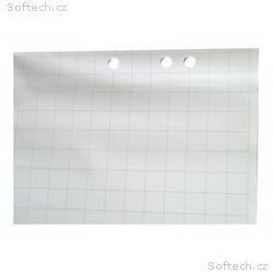 Blok AVELI pro flipchart, 25 listů, čtverečkovaný