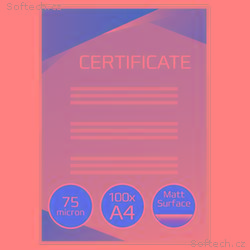 GBC Laminovací kapsy A4 75 mic, matné (100)