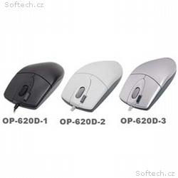 A4tech myš OP-620D, 2click, 1 kolečko, 3 tlačítka,