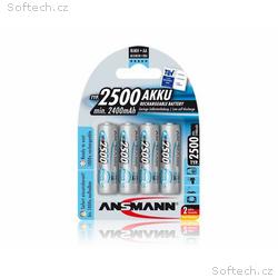 Ansmann akumulátor AA NiMH 2500 mAh (4 ks) maxE