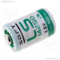 SAFT LS14250 (1, 2AA) 3,6V, 1200 mAh
