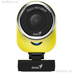 GENIUS webová kamera QCam 6000, žlutá, Full HD 108