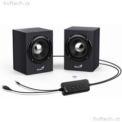 Genius SP-HF385BT, Reproduktory, 2.0, 4W, Bluetoot