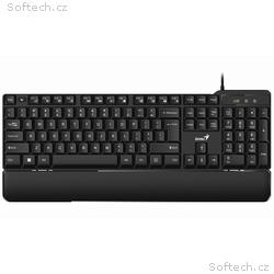 Genius KB-100XP, Klávesnice, drátová, ergo předlož