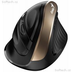 Genius Ergo 8250S, Myš, bezdrátová, vertikální, 16