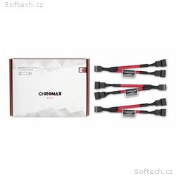 NOCTUA NA-SYC1 chromax.red - sada 3 ks, červená