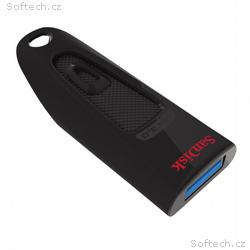 SanDisk Ultra, 512GB, USB 3.0, USB-A, Černá