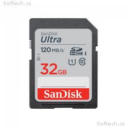 SanDisk Ultra SDHC 32GB 120MB, s Class10 UHS-I