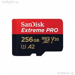 SanDisk Extreme PRO microSDXC 256GB 200MB, s + ada