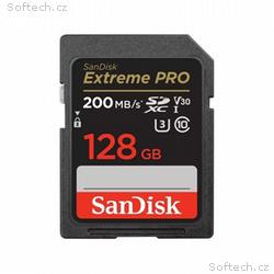 SanDisk Extreme PRO SDXC 128GB 200MB, s V30 UHS-I