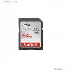 SanDisk Ultra SDXC 64GB 140MB, s Class10 UHS-I