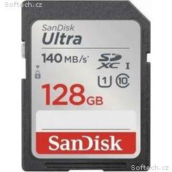 SanDisk Ultra SDXC 128GB 140MB, s Class10 UHS-I