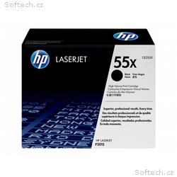 HP toner 55X, Black, 12 000 stran